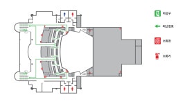 홈>이용안내>관람안내>비상대피안내도 | 문화예술회관