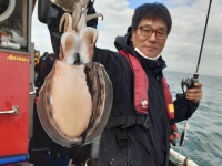 《당진디스커버리호》13일 대박조항 갑오징어 사냥다녀왔습니다~