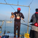 남해 하동 신노량 청풍피싱 돌문어조항!!