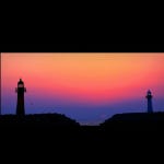 군실비응항 등대