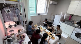 Uni Buddies Club - [미미소]의 특별한 나날들 : 미얀마 음식 탐방과 한국 집들이 문화 체험 및 봉사활동 참여