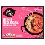 Chicken tikka masala at the ready