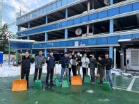 효율적인 합동 제설 대책으로 시민 안전 지킨다! 서구시설관리공단 주차사업부, 27일과 28일 기습 폭설에 성공적으로 대처... 