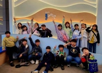 4월 4일(목) 장흥 서초등학교 친구들의 관람 - 장흥 정남진 물과학관 4월 4일(목) 장흥 서초등학교 친구들의 관람
