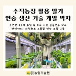수직농장 활용 딸기 연중 생산 기술 개발 박차 - 농업기술센터 수직농장 활용 딸기 연중 생산 기술 개발 박차