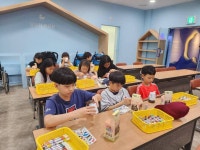 8월 19일(토) 옴천초등학교 친구들의 만들기 체험~!! - 장흥 정남진 물과학관 8월 19일(토) 옴천초등학교 친구들의 만들기 체험~!!