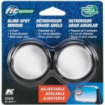 K-Source C0400: Stick-On Round Mirrors This mirror is 2 inches in diameter. - JEGS High Performance