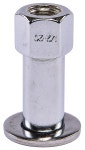 The Wheel Group 5120-O-4: Open End SST Mag Lug Nuts Thread: 1/2 | JEGS