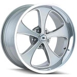 Ridler 645 Series Grey w/Polished Lip Wheels - JEGS High Performance