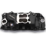 Edelbrock 21613: Performer 2-O BBC Intake Manifold Black - JEGS High Performance Edelbrock 21613: Performer 2-O Big Block Chevy... 