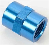 Earls 991001: Female Coupler 1/8 NPT Coupling - JEGS High Performance