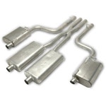 Gibson 317008: American Muscle Exhaust 2011-14 Dodge Charger R/T 5.7L | JEGS
