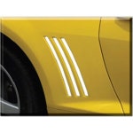 Granatelli 500045: Camaro Vent Strip Set 6 Piece System | JEGS