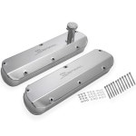 Holley 890013: Fabricated Aluminum Valve Covers | JEGS