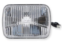 | Clear Polycarbonate Lens |High/Low Beam | Plug-&-Play H4 Connector | H5054, H6054, HP6054, 2B1 Upgrade - JEGS High Performance... 