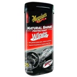 Meguiars G4100: Natural Shine Protectant 25 Full Size Wipes - JEGS High Performance