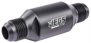 JEGS 150023: One-Way Check Valve Black - JEGS High Performance