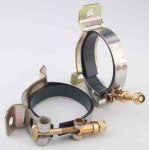JEGS 150040: Fuel Pump & Filter T-Bolt Mounting Clamp System 2.5-2.75 I.D. Clamp System - JEGS High Performance