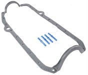 JEGS 210097: Oil Pan Gasket for 1975-1985 Small Block Chevy V8... JEGS 210097: One-Piece Oil Pan Gasket for 1975-1985 Small Block... 