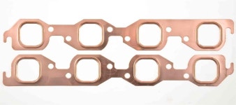 JEGS Performance Products 210158: Copper Exhaust Gaskets Big... JEGS 210158: Copper Exhaust Gaskets Big Block Chevy [Square Port]... 