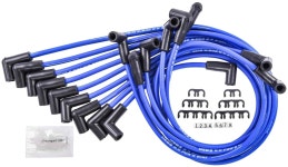 JEGS 412013: 8.0mm Blue Powr Wires for 1985-1995 SBC Truck 5.... 7L - JEGS High Performance JEGS 412013: 8.0mm Blue Powr Wires... 