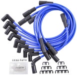 JEGS 412014: 8.0mm Blue Hot Powr Wires for 1996-2000 SBC Truck... 7L Vortec - JEGS High Performance JEGS 412014: 8.0mm Blue Pow... 