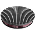 JEGS 500051: Round Air Cleaner 14 x 2 - JEGS High Performance