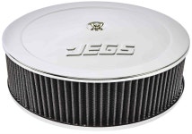 JEGS 500080: Air Cleaner Assembly | JEGS Logo Top | Chrome... PCV Vent Fitting - JEGS High Performance JEGS 500080: Air Cleaner... 