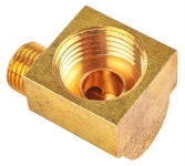 Hard Line | Sold Individually - JEGS High Performance JEGS 63224: Brass 90 Degree Fitting 1/8 in. NPT x 5/8 in. -18 Inverted... 