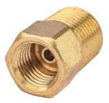 Hard Lines | Sold Individually - JEGS High Performance JEGS 63238: Brass Adapter 1/8 in. NPT x 5/16 in. -28 Inverted Flare Female... 