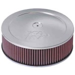 K&N 60-1180: 11 Air Cleaner Assembly 5-1/8 Carb Flange Diameter - JEGS High Performance