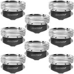 Manley 594430-8: Ford 4.6L/5.4L 2/4V & 5.4L 3V Dish Top Pistons 23cc Standard Dish - JEGS High Performance
