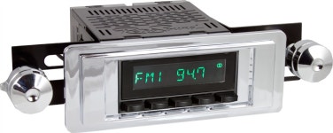 RetroSound HBM21020272 [HB-M2-102-02-72]: Hermosa Bluetooth Radio 1949-1959 GM A-Body, C-Body, and Trucks | JEGS RetroSound... 