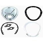 RPC R7122: Steel 2-Piece Timing Chain Cover SBC 283-350 - JEGS High Performance RPC R7122: Steel 2-Piece Timing Chain Cover Small... 