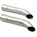 Patriot Exhaust H3812: Side Tube Turnouts With Muffler Uncoated | JEGS