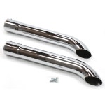 Patriot Exhaust H3820: Side Tube Turnouts Without Muffler Chrome | JEGS
