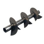 Patriot Exhaust H3843: Auger Muffler Insert 3-1/2 Tube Diameter - JEGS High Performance