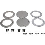 Patriot Exhaust H7266: Collector Flange Kit Round 4 Bolt Style | JEGS