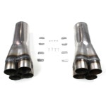 Patriot Exhaust H7691: 4-into-1 Slip-On Collectors 16 Gauge - JEGS High Performance