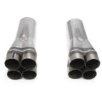 Patriot Exhaust H7695: 4-into-1 Slip-On Collectors 16 Gauge - JEGS High Performance
