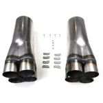 Patriot Exhaust H7697: 4-into-1 Slip-On Collectors 16 Gauge - JEGS High Performance