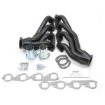 Patriot Exhaust H8013-B: GM Specific Fit Headers 1965-1974 Full Size Passenger Car Hi-Temp Black Coating - JEGS High Performance