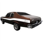 Phoenix Graphix 7172SPNTGLD: Sprint Decal Kit for 1971-1972 Pontiac Ventura Sprint | JEGS