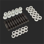 Strange Engineering A1038: Chrome Moly 5/8 Wheel Studs 3.187 Long - JEGS High Performance