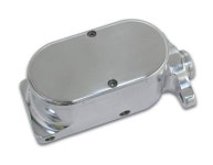 SSBC-USA A0469-1: Tall-Style Billet Aluminum Master Cylinders with Plain Cap 1-1/8 Bore | JEGS