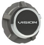 Vision 1487885SGMF0 [148-7885SGMF0]: American Muscle 148 Shift Series 5-Lug Wheel | 17 x 8 | Bolt Circle: 5 x 5.50 | Rear... 