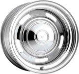 U.S. Wheel 57-5710L: Chrome Rallye Wheel (Series 57) Size: 15 x 7 | JEGS
