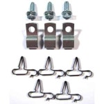 Right Stuff BCS016: 71 -74 B Body 5/16 x 5/16 Fuel Line Clip Set 11 pcs. - JEGS High Performance