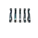 Right Stuff CCS023: 64 -67 w/ 3/8 Line - Fuel Line Clips 5 Pcs. - JEGS High Performance