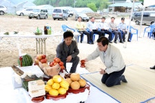 사진으로보는정선(2008~2020) - 임계면 용산 2리 돈글약수교 가설공사 안전기원제 상세화면 | 정선군청 > 열린군정 > 참여소통... 